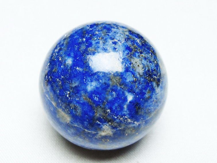 ラピスラズリ 丸玉 35mm [t218-3234] 1枚目