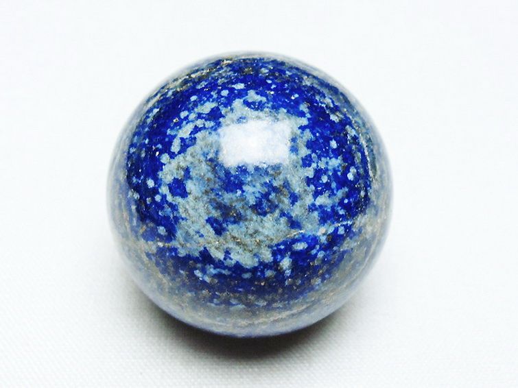 ラピスラズリ 丸玉 33mm [t218-3248] 1枚目