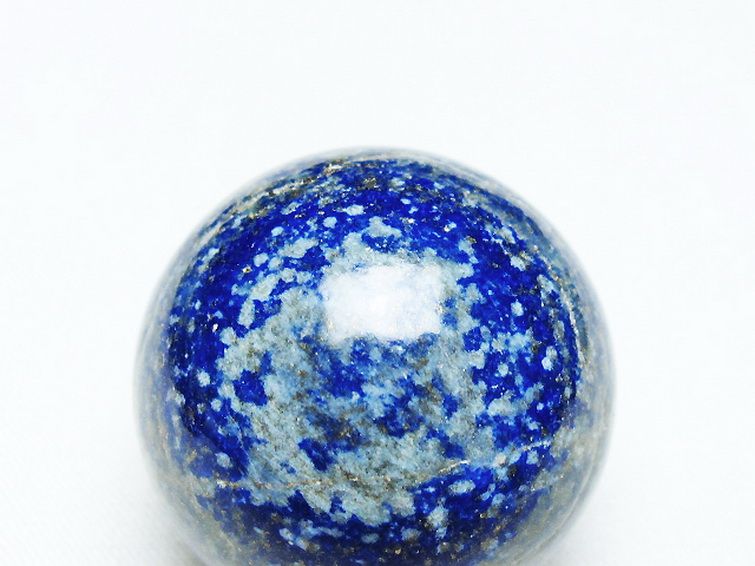 ラピスラズリ 丸玉 33mm [t218-3248] 2枚目