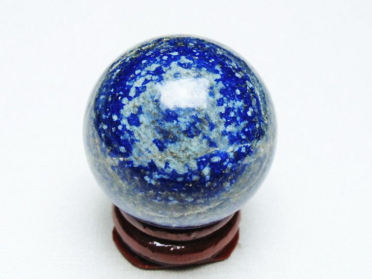 ラピスラズリ 丸玉 33mm [t218-3248] 3枚目