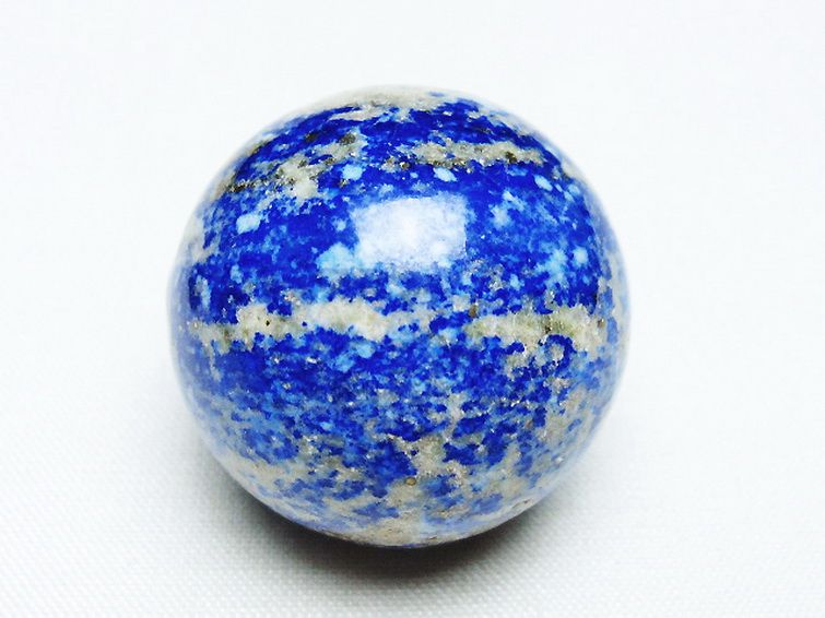 ラピスラズリ 丸玉 32mm [t218-3268] 1枚目
