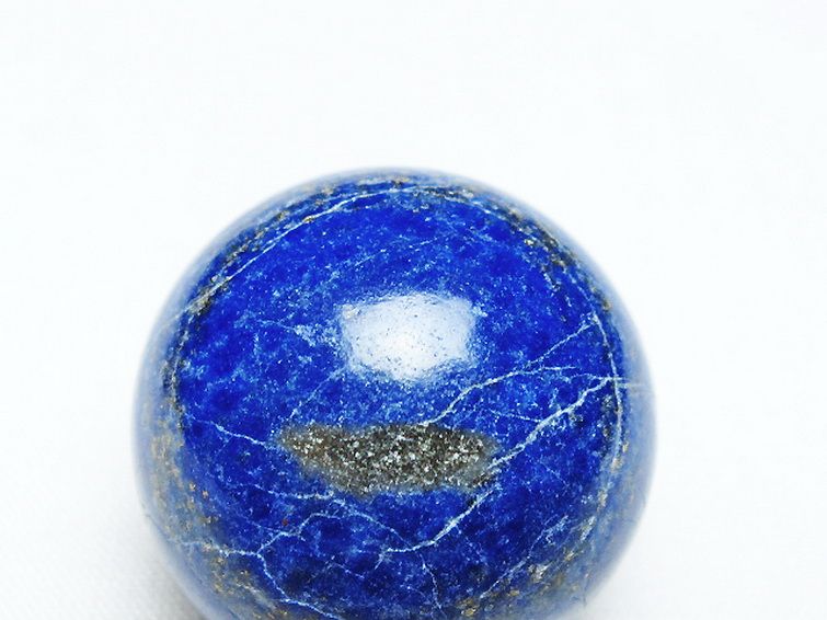 ラピスラズリ 丸玉 31mm [t218-3298] 2枚目