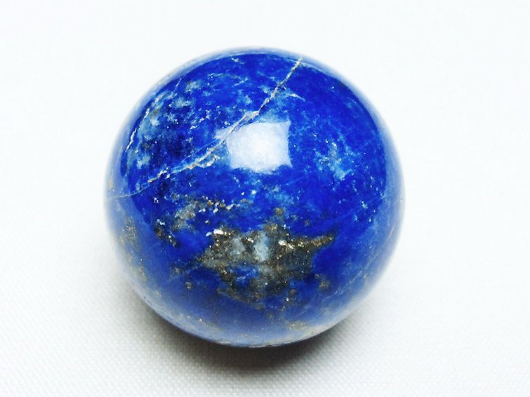 ラピスラズリ 丸玉 32mm [t218-3302] 1枚目