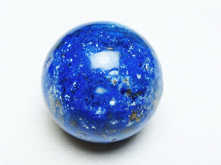 ラピスラズリ 丸玉 32mm [t218-3310] 1枚目
