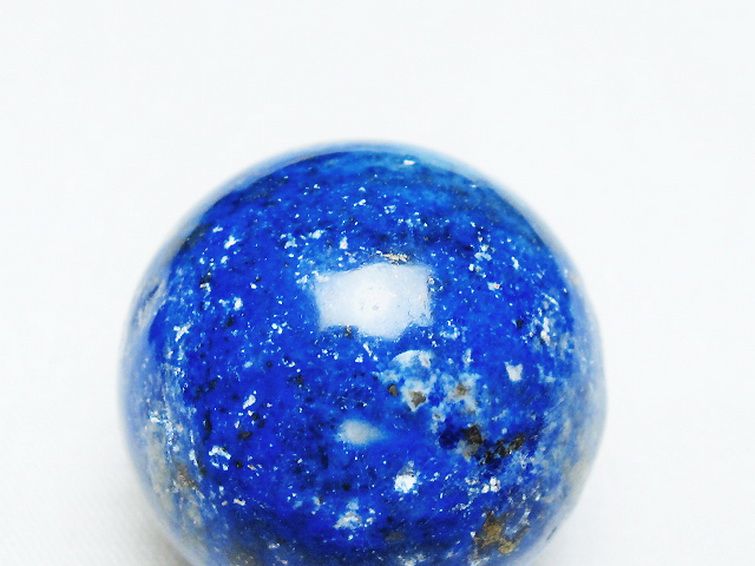 ラピスラズリ 丸玉 32mm [t218-3310] 2枚目