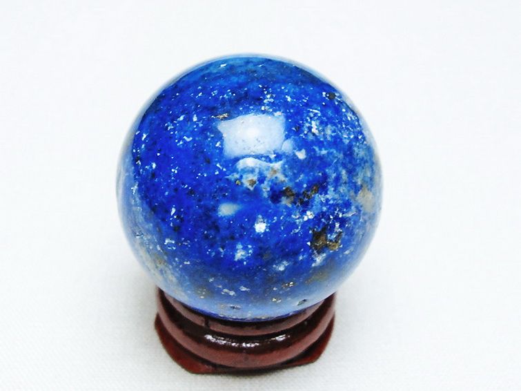 ラピスラズリ 丸玉 32mm [t218-3310] 3枚目