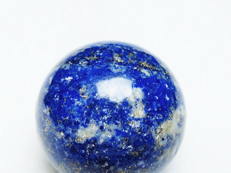ラピスラズリ 丸玉 33mm [t218-3321] 2枚目