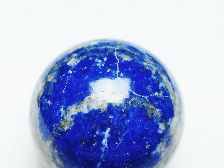 ラピスラズリ 丸玉 34mm [t218-3326] 2枚目