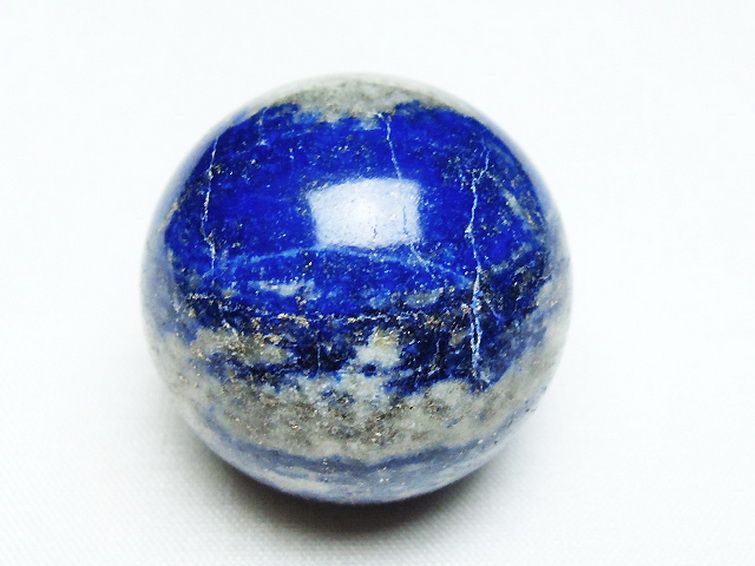 ラピスラズリ 丸玉 35mm [t218-3330] 1枚目