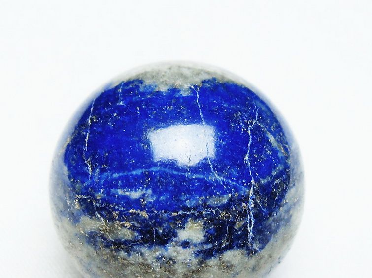 ラピスラズリ 丸玉 35mm [t218-3330] 2枚目