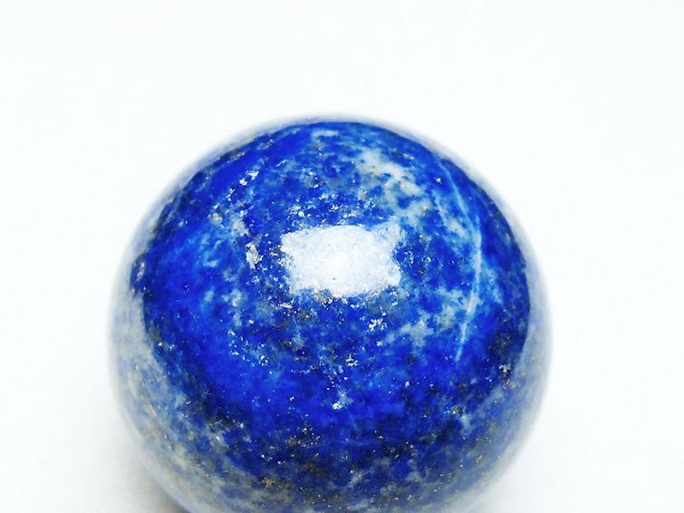 ラピスラズリ 丸玉 36mm [t218-3334] 2枚目