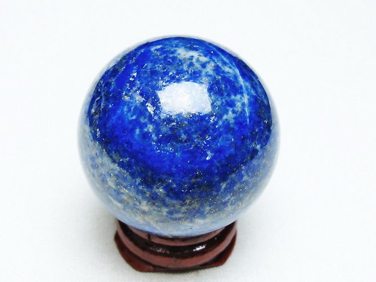 ラピスラズリ 丸玉 36mm [t218-3334] 3枚目