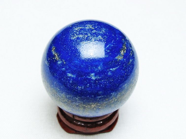 ラピスラズリ 丸玉 34mm [t218-3336] 3枚目