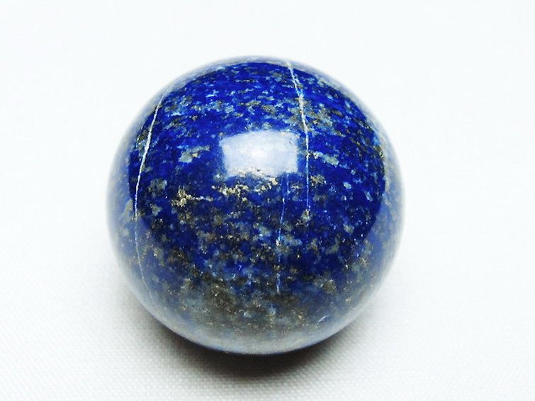 ラピスラズリ 丸玉 33mm [t218-3345] 1枚目
