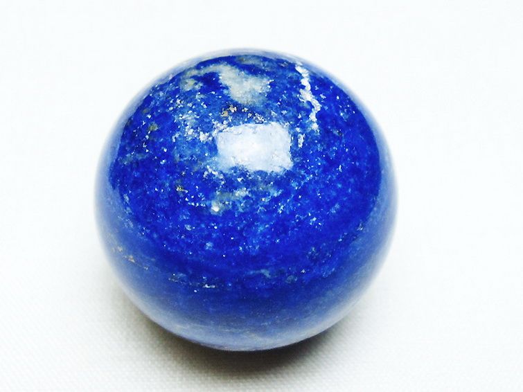 ラピスラズリ 丸玉 33mm [t218-3349] 1枚目