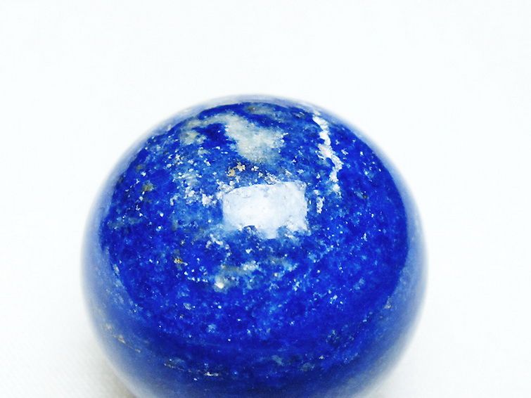 ラピスラズリ 丸玉 33mm [t218-3349] 2枚目
