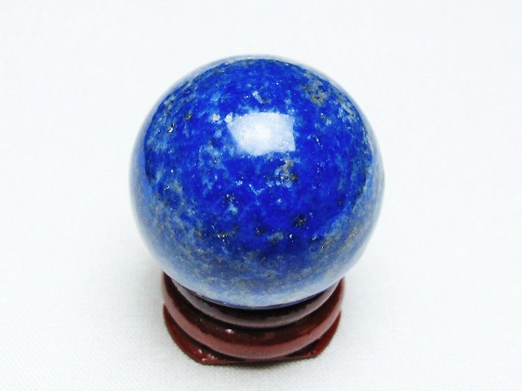 ラピスラズリ 丸玉 31mm [t218-3361] 3枚目