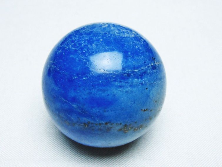 ラピスラズリ 丸玉 36mm [t218-3444] 1枚目