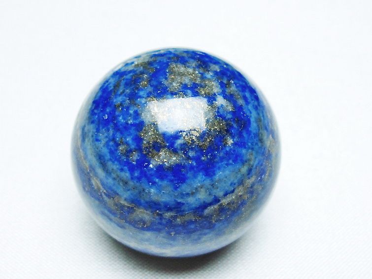 ラピスラズリ 丸玉 35mm [t218-3445] 1枚目