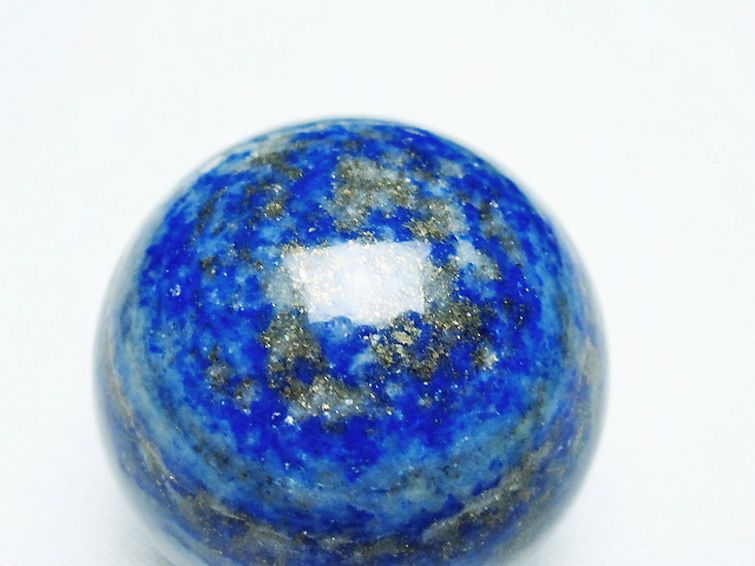 ラピスラズリ 丸玉 35mm [t218-3445] 2枚目