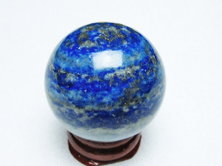 ラピスラズリ 丸玉 35mm [t218-3445] 3枚目