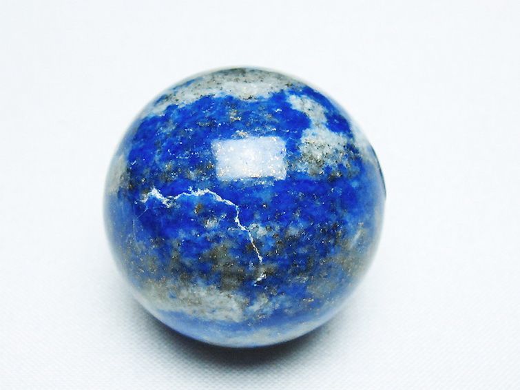 ラピスラズリ 丸玉 35mm [t218-3446] 1枚目