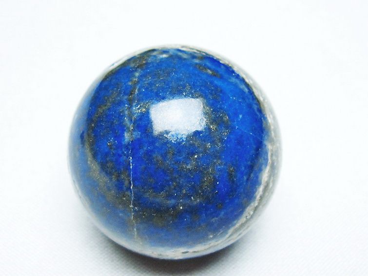 ラピスラズリ 丸玉 35mm [t218-3449] 1枚目