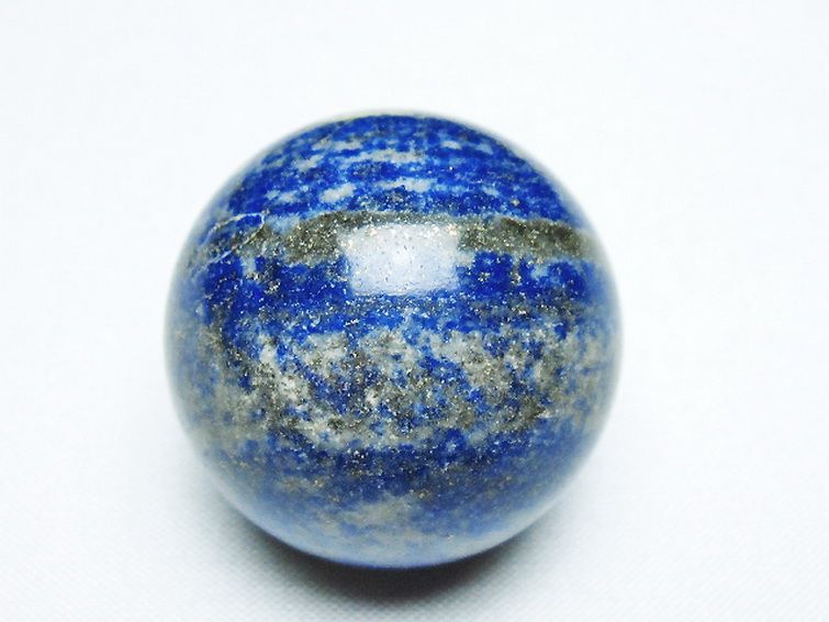 ラピスラズリ 丸玉 34mm [t218-3451] 1枚目