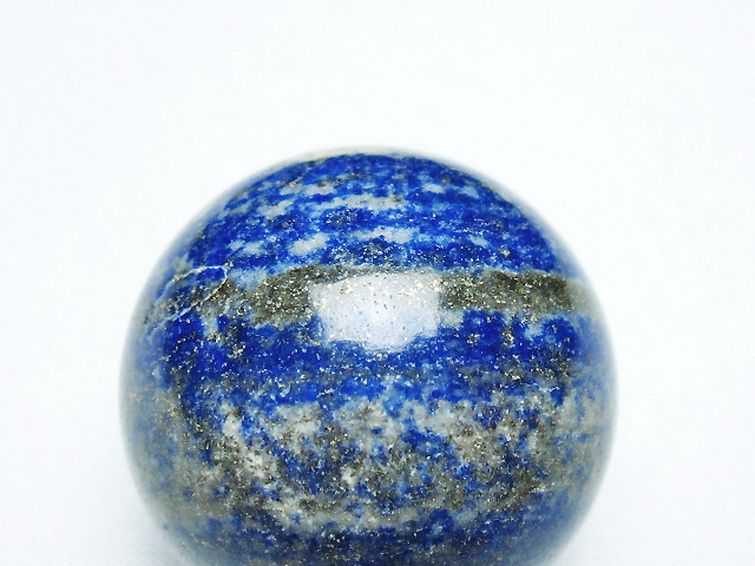 ラピスラズリ 丸玉 34mm [t218-3451] 2枚目