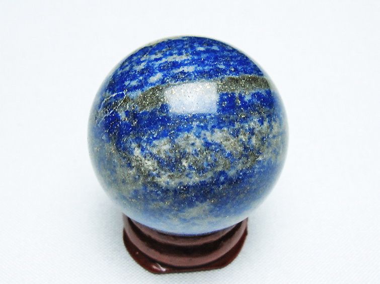 ラピスラズリ 丸玉 34mm [t218-3451] 3枚目