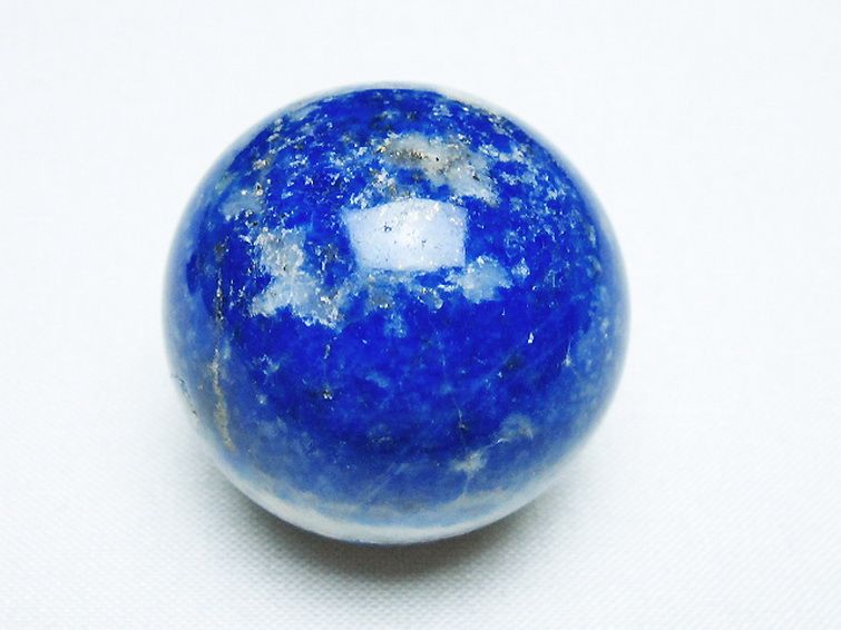 ラピスラズリ 丸玉 34mm [t218-3454] 1枚目
