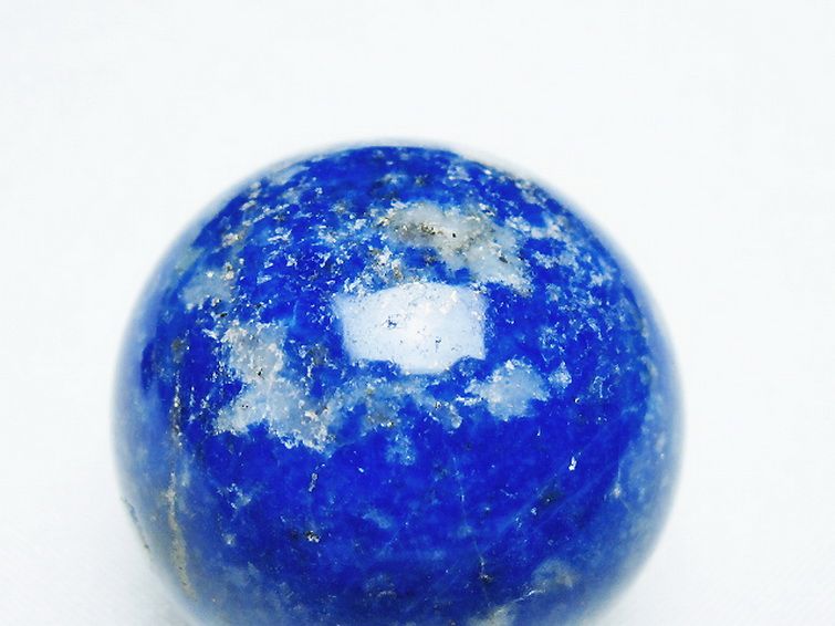 ラピスラズリ 丸玉 34mm [t218-3454] 2枚目