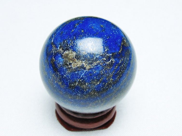 ラピスラズリ 丸玉 34mm [t218-3456] 3枚目