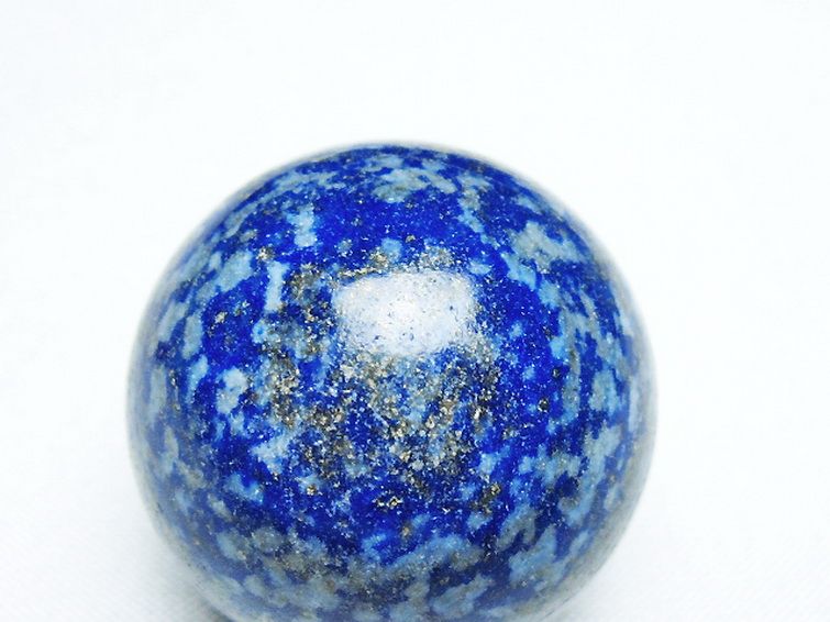 ラピスラズリ 丸玉 34mm [t218-3457] 2枚目