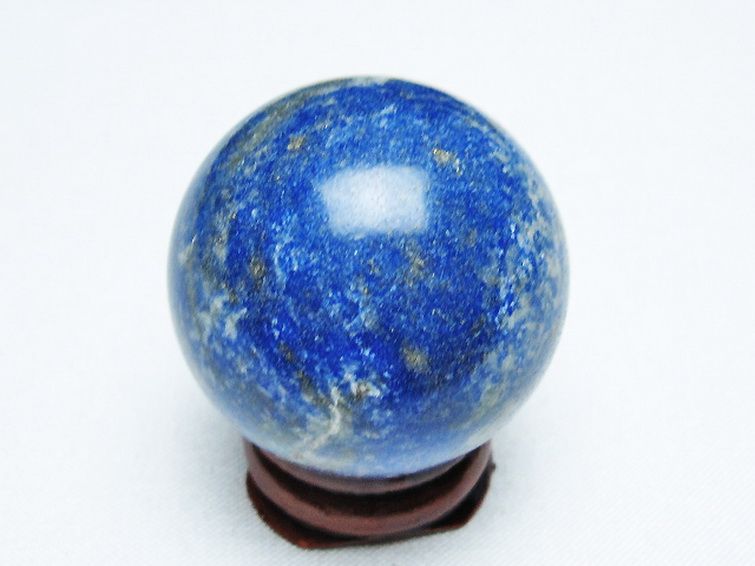ラピスラズリ 丸玉 35mm [t218-3460] 3枚目