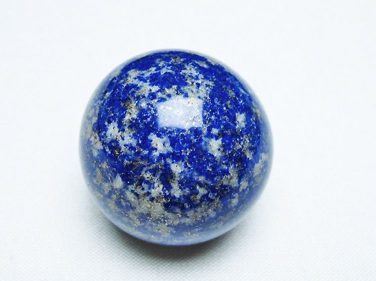 ラピスラズリ 丸玉 34mm [t218-3461] 1枚目