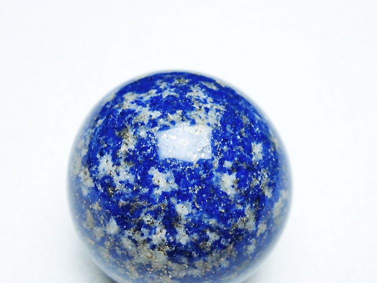 ラピスラズリ 丸玉 34mm [t218-3461] 2枚目