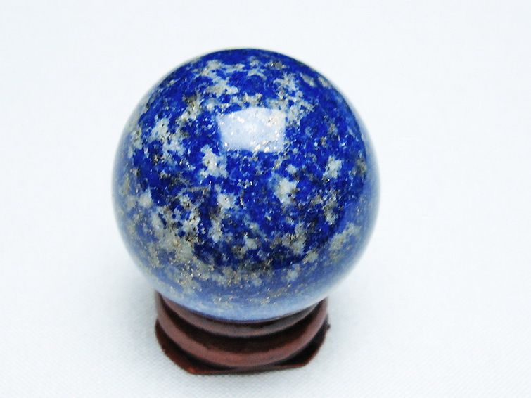 ラピスラズリ 丸玉 34mm [t218-3461] 3枚目