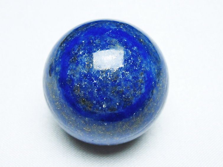 ラピスラズリ 丸玉 33mm [t218-3468] 1枚目