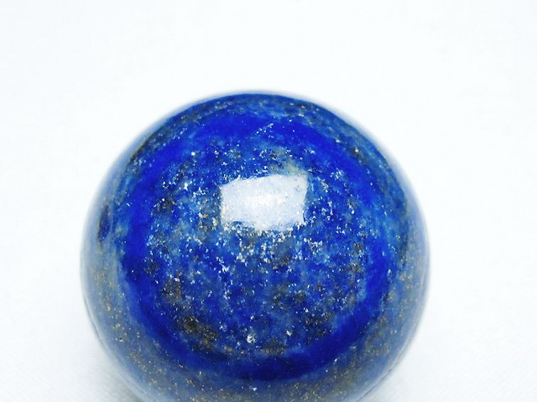ラピスラズリ 丸玉 33mm [t218-3468] 2枚目