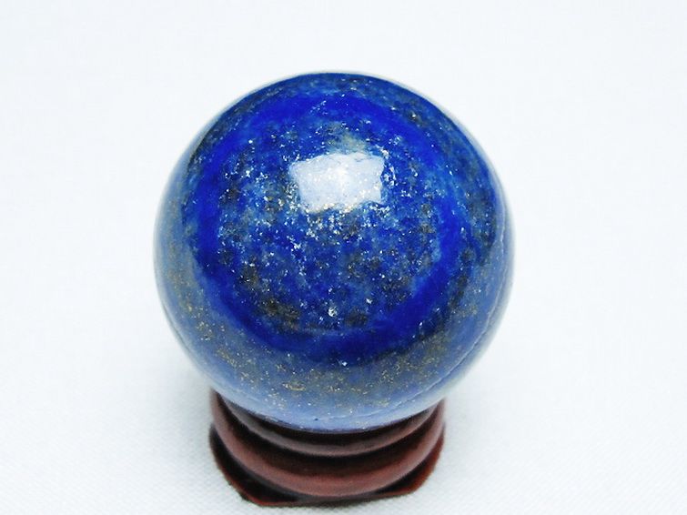 ラピスラズリ 丸玉 33mm [t218-3468] 3枚目