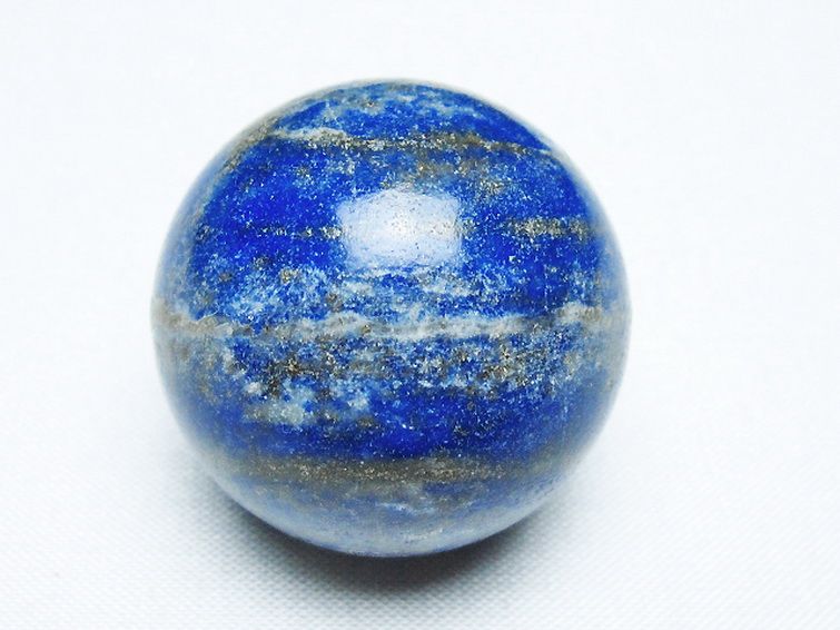 ラピスラズリ 丸玉 33mm [t218-3470] 1枚目
