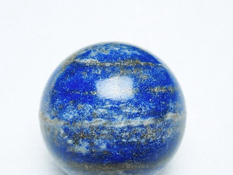 ラピスラズリ 丸玉 33mm [t218-3470] 2枚目