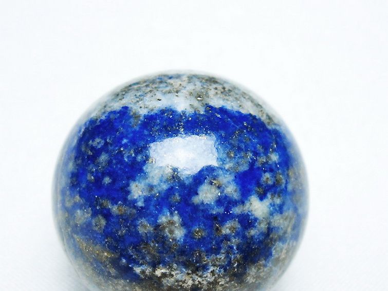 ラピスラズリ 丸玉 32mm [T218-3478] 2枚目
