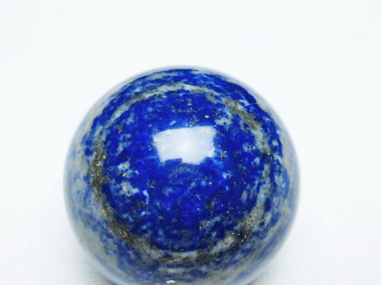ラピスラズリ 丸玉 32mm [t218-3483] 2枚目