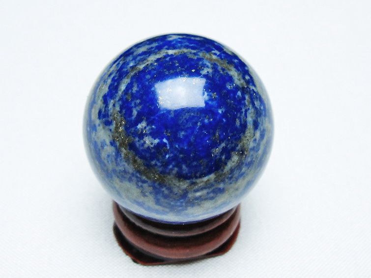 ラピスラズリ 丸玉 32mm [t218-3483] 3枚目