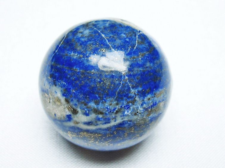 ラピスラズリ 丸玉 32mm [T218-3488] 1枚目