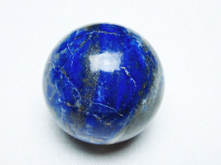 ラピスラズリ 丸玉 32mm [T218-3493] 1枚目