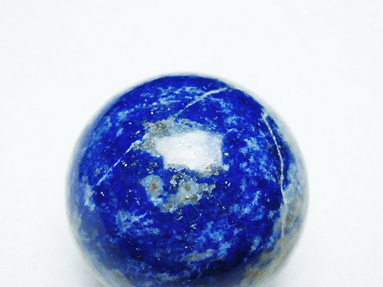 ラピスラズリ 丸玉 32mm [t218-3498] 2枚目