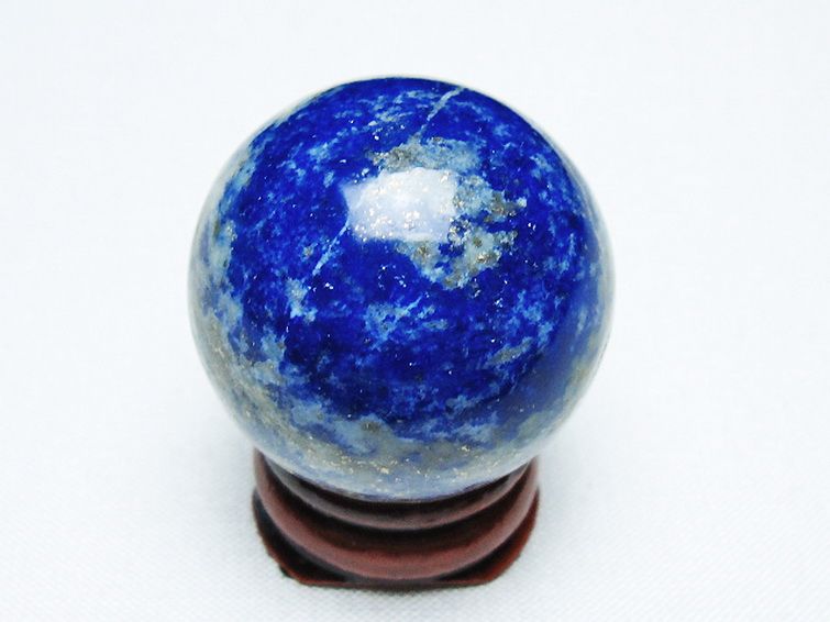ラピスラズリ 丸玉 32mm [t218-3498] 3枚目
